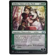 x1 Arlinn, Voice of the Pack J22 MTG M/NM Uncommon Green Legendary Planeswalker