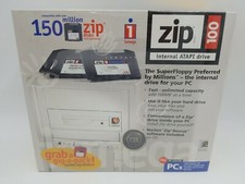 Iomega Zip 100 ATAPI IDE Internal Drive SuperFloppy Disks NEW