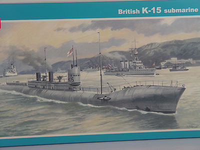 britissche U-Boot K-15 - Mikromir Bausatz 1:350 - Art.Nr: 032 #E 