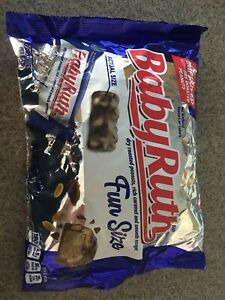 Baby Ruth Fun Size Candy Bars 10.2 Oz Bag ~ Best Before ...