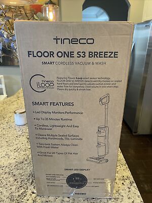 Tineco Floor One S3 Breeze Upright Vacuum Cleaner - Black (FW050100US) for  sale online