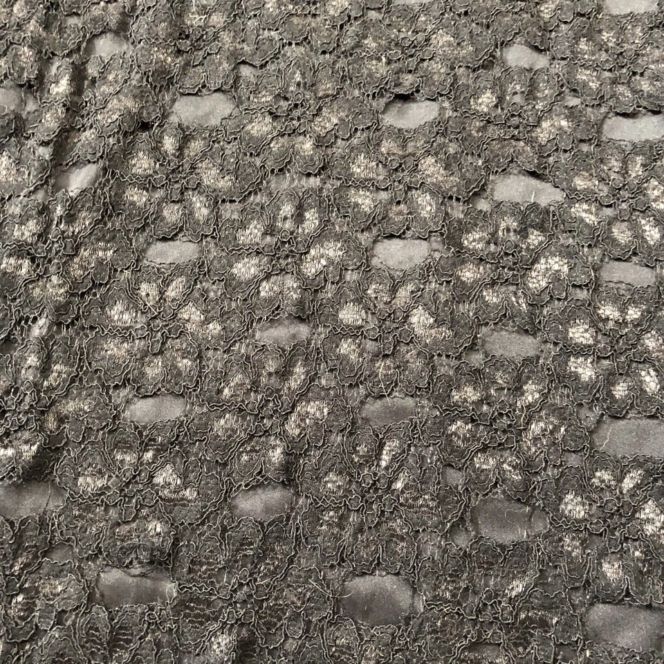 LIP SERVICE Women’s GOTH Lace Long BLACK Skirt Dress GRUNGE Sz MEDIUM Y2K Vtg - Image 4 of 4