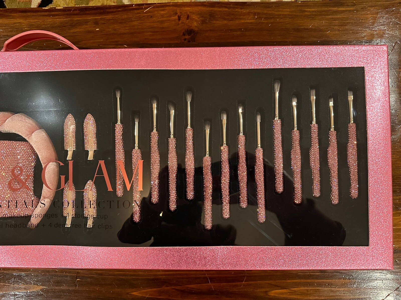 Glitz & Glam Bling Rhinestone Makeup Brushes 30 Piece Set TikTok Viral