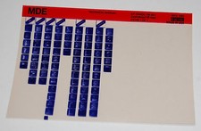 DEC MDE Technical Manual, Microfiche