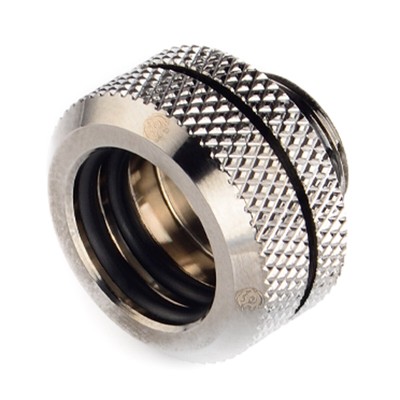 Bitspower G1/4'' Enh Multi-Link Fitting, 14mm OD, Black Sparkle