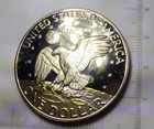 1977 S EISENHOWER DOLLAR PROOF COOPER NICKEL CLAD. CN77P — photo 4