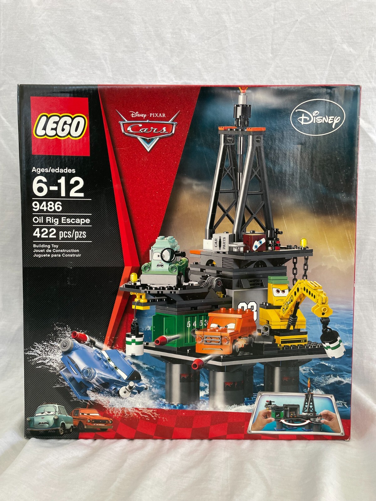 Pixar Cars Lego Oil Rig Set LEGO 9486 Disney Pixar's Cars Oil Rig