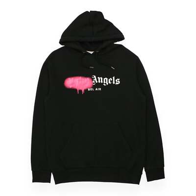 Graphic Hoodie Palm Angels Red Spray Hoodie PALM ANGELS Womens Bel