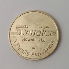 Swing Time Family Fun Center Howell, NJ Arcade Game Token 24mm