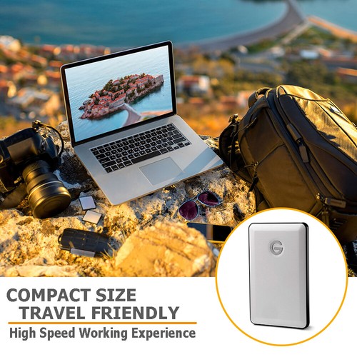 Hitachi G-DRIVE Slim 2.5" 320GB Portable External Gaming HD 0G01892 for PC, Mac - Picture 8 of 8