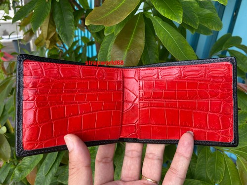 red alligator wallet