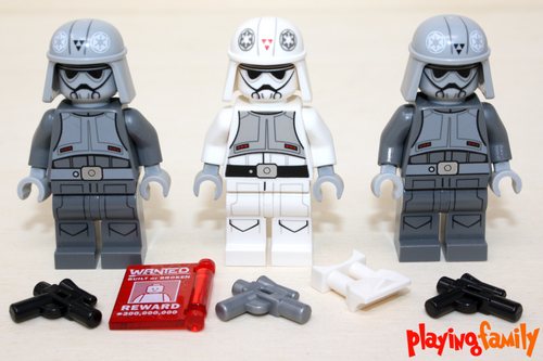 STAR WARS REBELS, 3 Imperial Combat Driver, LEGO®-Figuren aus Sets 75141, 75083 - Bild 4 von 4