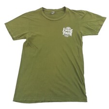 American Apparel T Shirt Mens S Green Ewing Young Distillery Beer Made in USA