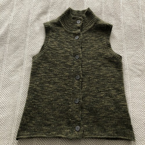 J Jill XS Olive Green Collared Sweater 