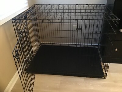 | MidWest Life Stages 2 Door Folding Crate #1642DD, 42x28x31  For Large Dogs
