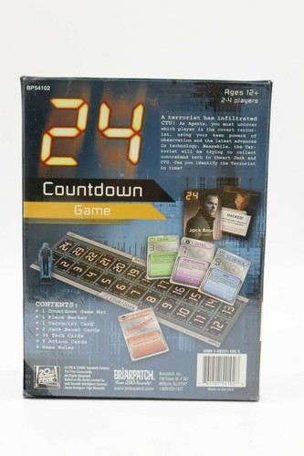 Briarpatch 24 Countdown Board Game 2-4 Players Ages 12+ NEW - Picture 3 of 3