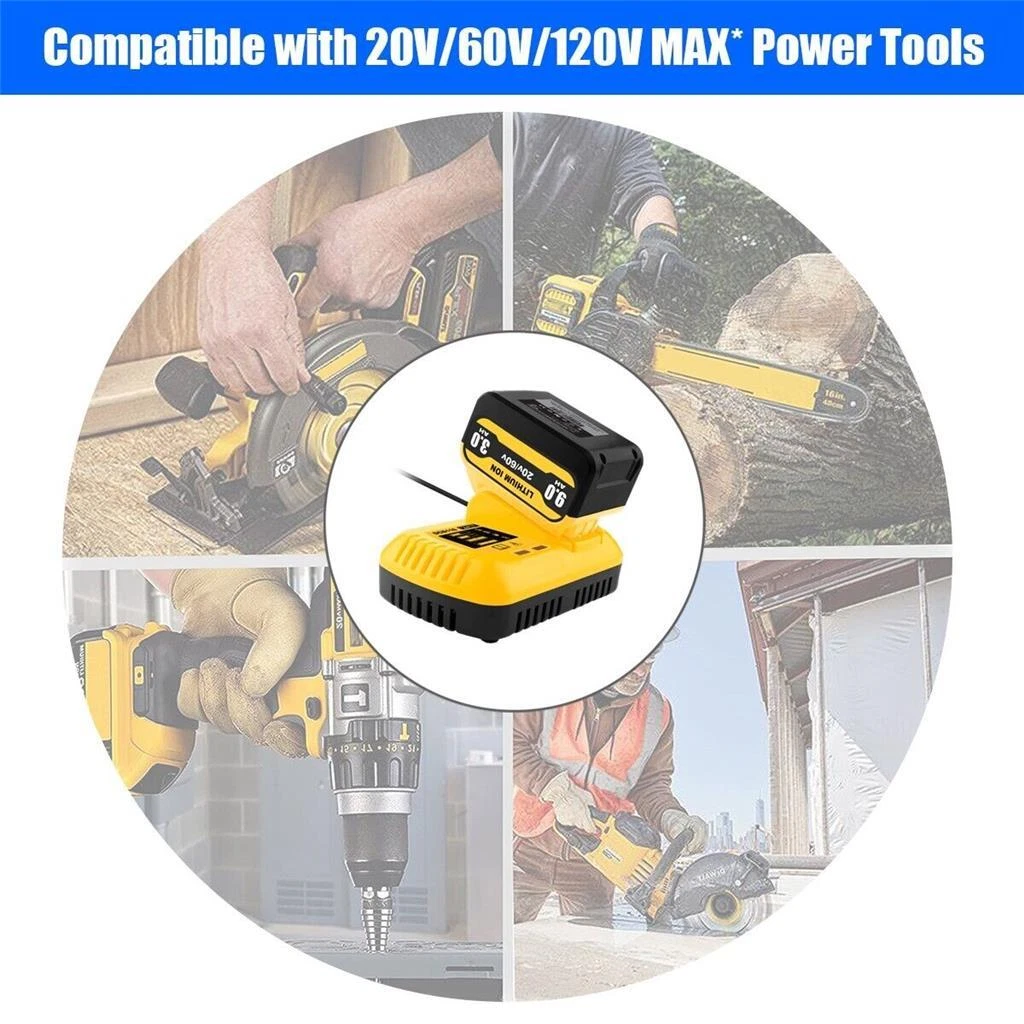 Dewalt battery outlet charger combo