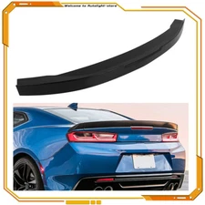 Fit For 2016 2017 2018 2019 2020 Chevy Camaro Painted Trunk Spoiler Wing Black