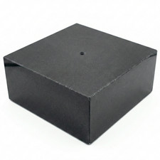 Premium Black Marble Display Base with Center...