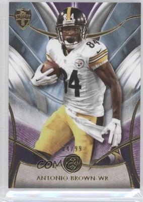 2014 Topps Supreme Violet 84/99 Antonio Brown #17 1j2