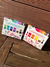 Soft Pastels / weiche Pastellkreiden / 12 Stück / Malen / Zeichnen / Farben