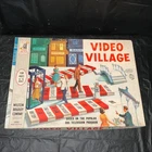Vintage 1960  Milton Bradley Video Village Board Game 2+ Players - 10 Yr +