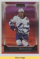 2021-22 O-Pee-Chee Platinum Sunset Mikhail Sergachev #130 READ 0x2e