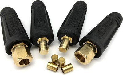 Welding Lead Cable Joint Quick Connector Pair DINSE-Style 200Amp-300Amp