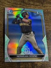 NERWILIAN CEDENO 2023 Bowman #BCP-81 1st Chrome Lunar Glow Refractor
