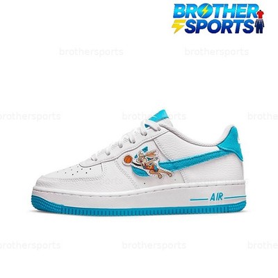 Space Jam x Nike Air Force 1 '07 GS 'Hare' DM3353-100 Kids
