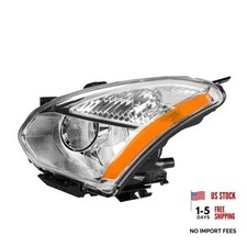 Headlight Assembly,Chrome Headlights Compatible with Rogue 2008-2008,Amber