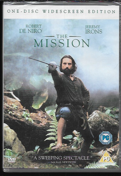 THE MISSION GENUINE R2 DVD ROBERT DE NIRO JEREMY IRONS NEW/SEALED