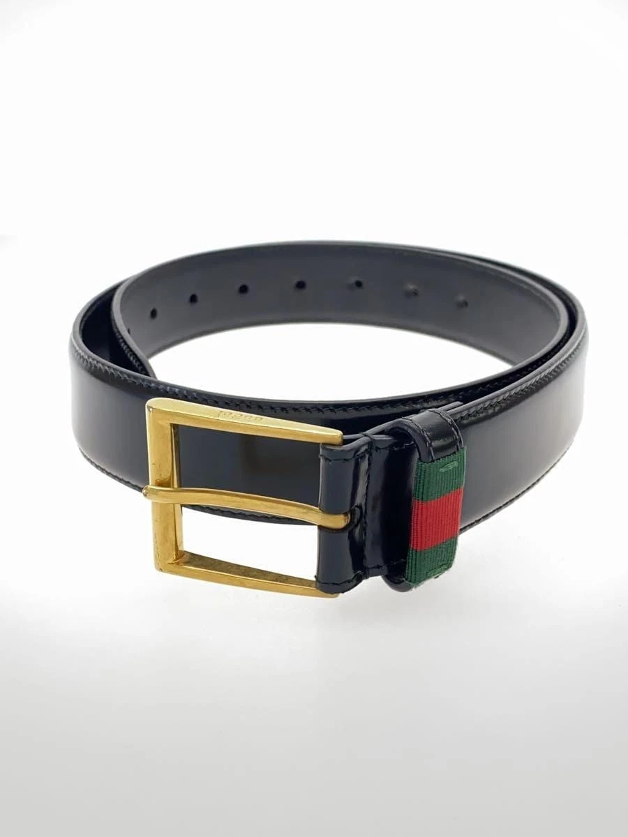 Ceinture GUCCI BLK couleur unie homme 495125