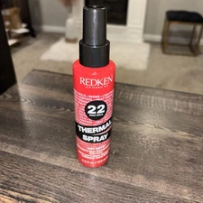 Redken Thermal Spray 22 High Hold Thermal Heat Protectant Setting Mist 4.2 Oz