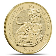 2026 1 oz British Gold Tudor Beasts Seymour Panther Coin (BU) 4284.77 per troy oz