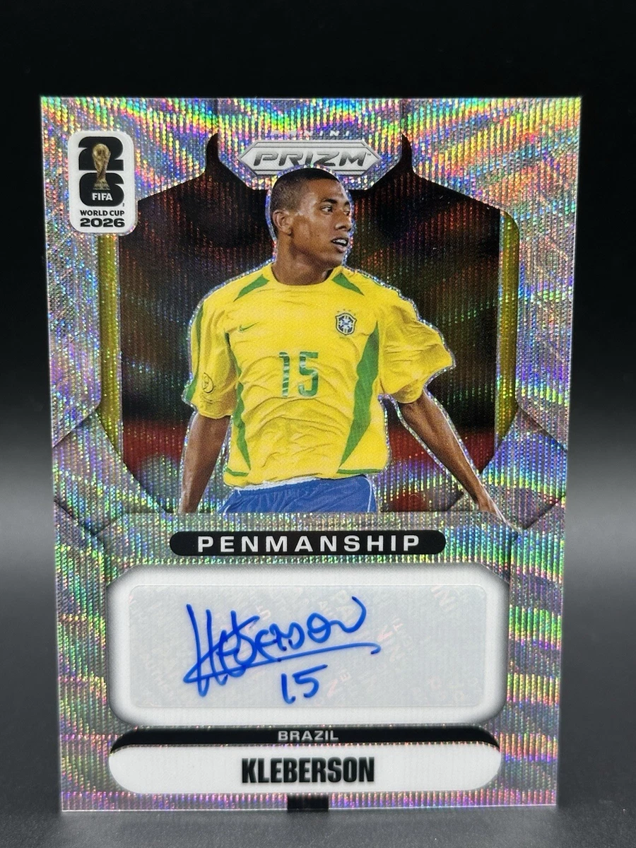 Panini Soccer Brazil Original Autographed Sports Trading Cards