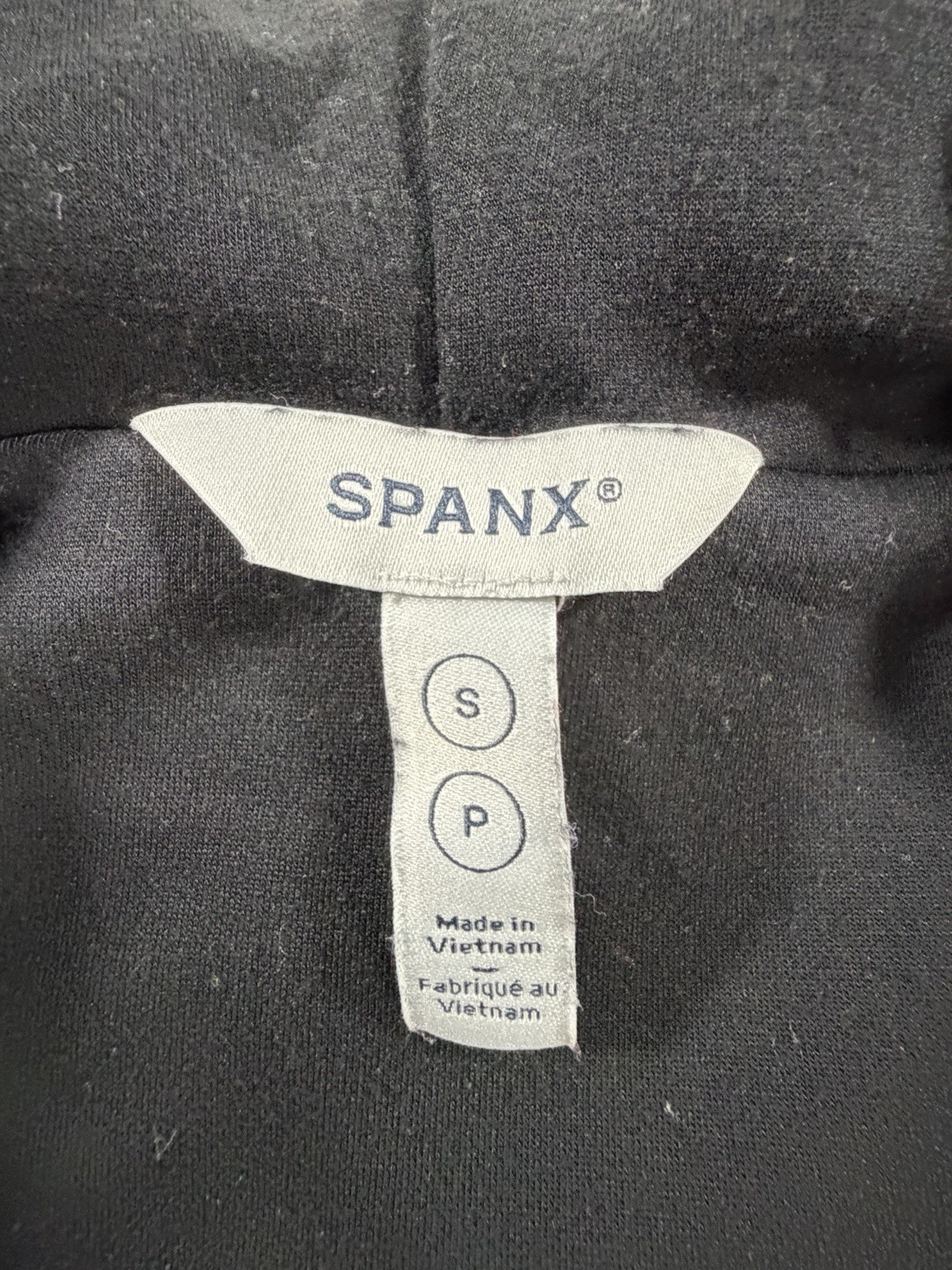 SPANX Air Essentials Black Open Wrap Cardigan Siz… - image 6