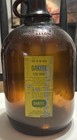 Vintage One Gallon Amber Glass Jug ~ Vintage Glass AMERICANA ART Antique Old — photo 3