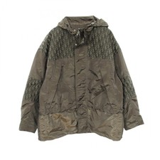 Christian Dior Oblique hooded Nylon jacket 19TC401A5149 Khaki 48 Used mens