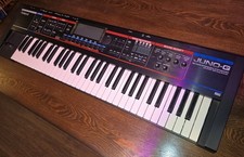 2009 Roland Juno-G 61-Key 128-Voice Synthesizer w/ Power Supply, Sustain Pedal