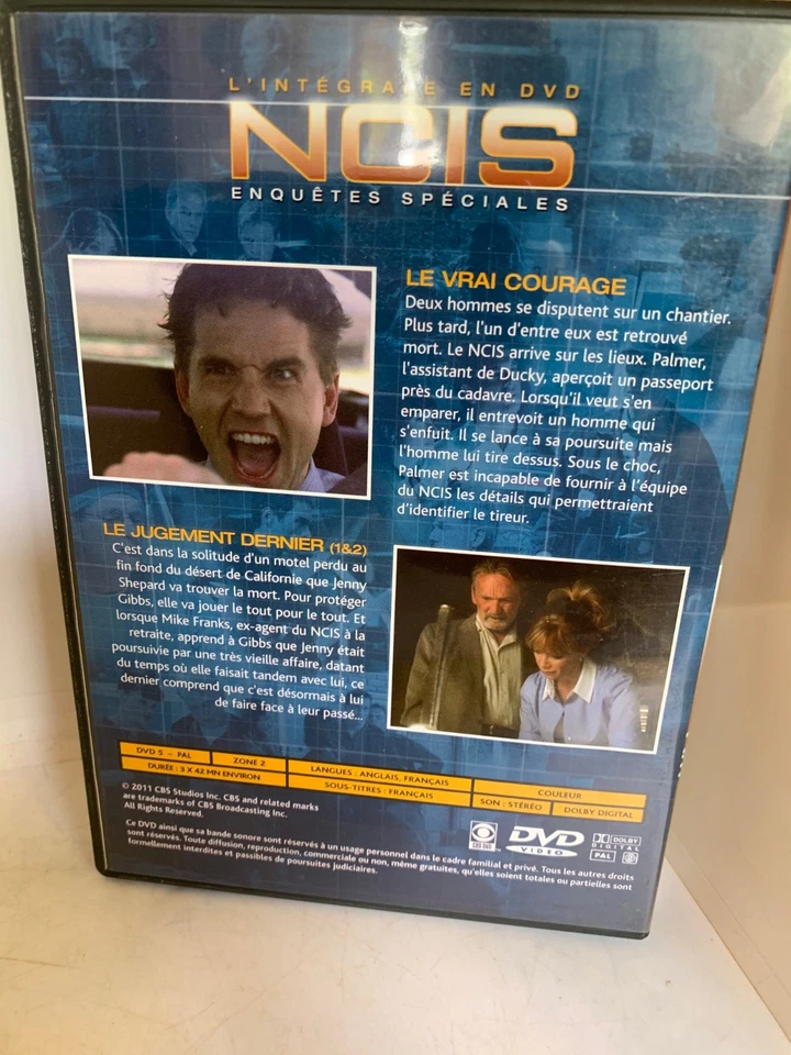 DVD SERIE TV NCIS N°56 3 EPISODES - Photo 3/3