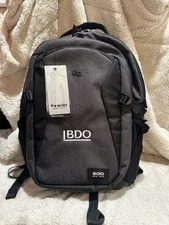 Solo New York Nomad Unbound Travel Backpack, Model Nor701-10 Black & Gray NWT