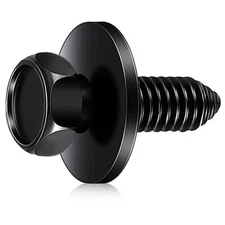 50 Pcs 5/16"-18 x 7/8" Indented Hex Head Body Bolts, Metal Fasteners... 