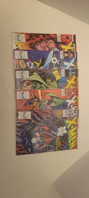 The Uncanny X-Men #239 Through #243 (Marvel Comics December 1988)