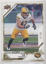 2019 Upper Deck CFL Gold 37/50 JC Sherritt #63 o1h