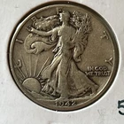1942-P Walking Liberty Half Dollar, 90% Silver, Circulated