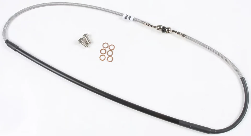  Galfer Brakes FK003D118 Stainless Steel Hydraulic Brake Lines Front FK003D118-1 - Image 2 of 4