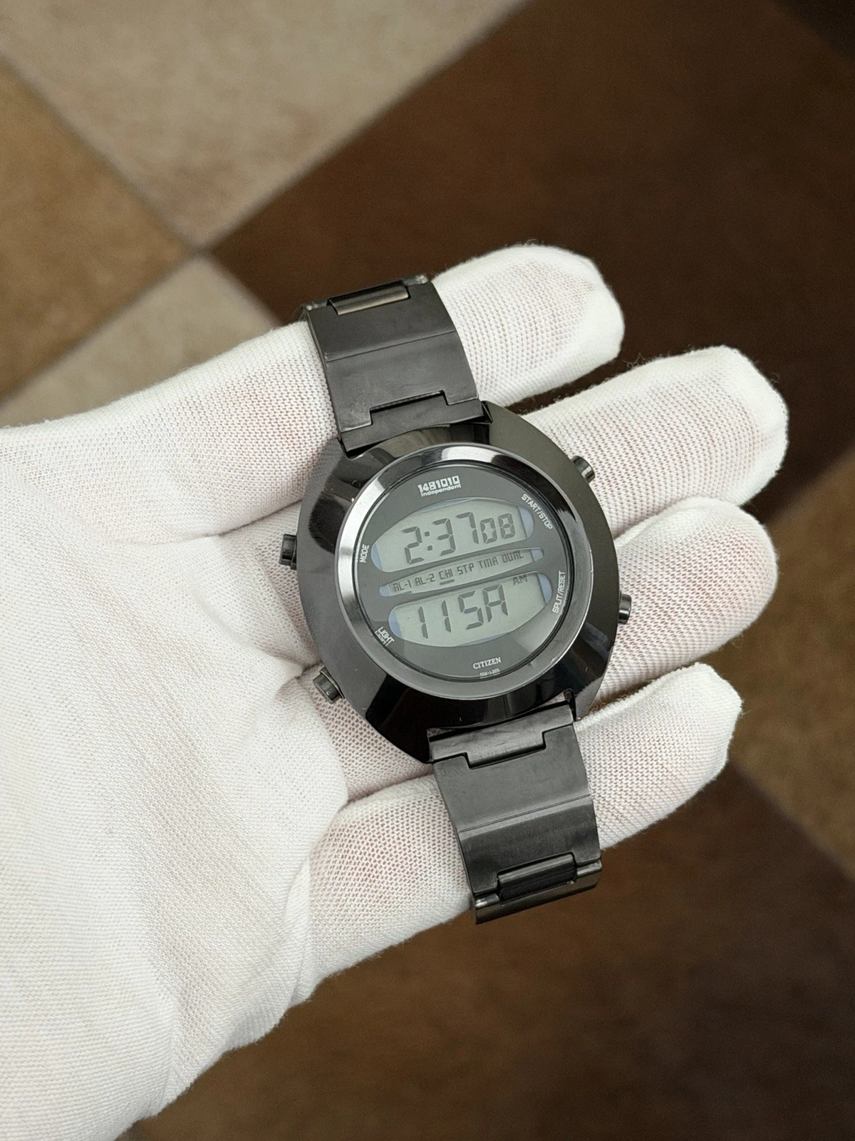 Rare Vintage Citizen Independent D295-L17033 Men’s Digital Sports Watch JDM 90s