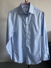 Charles Tyrwhitt Blue Extra Slim Fit Non Iron 14 1/2 x 32