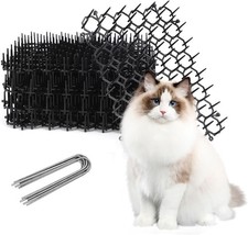 15 Pack Cat Deterrent Scat Mat with Spikes for Cats Dogs Small Animals